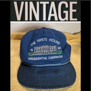 VINTAGE 1992 Presidential Campaign Trucker Hat/Cap